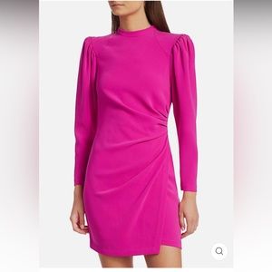 A.L.C. Jane Dress Long-Sleeve Mini Dress